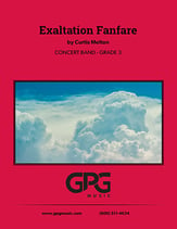 Exaltation Fanfare Concert Band sheet music cover